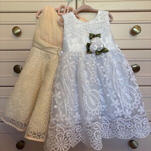 Girl fancy occasion dress bundle 4T
